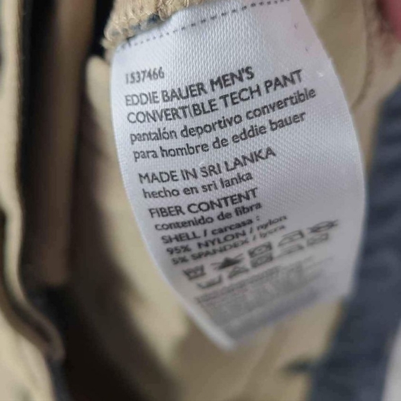 Eddie Bauer mens tech parts 32x30 - Picture 5 of 5